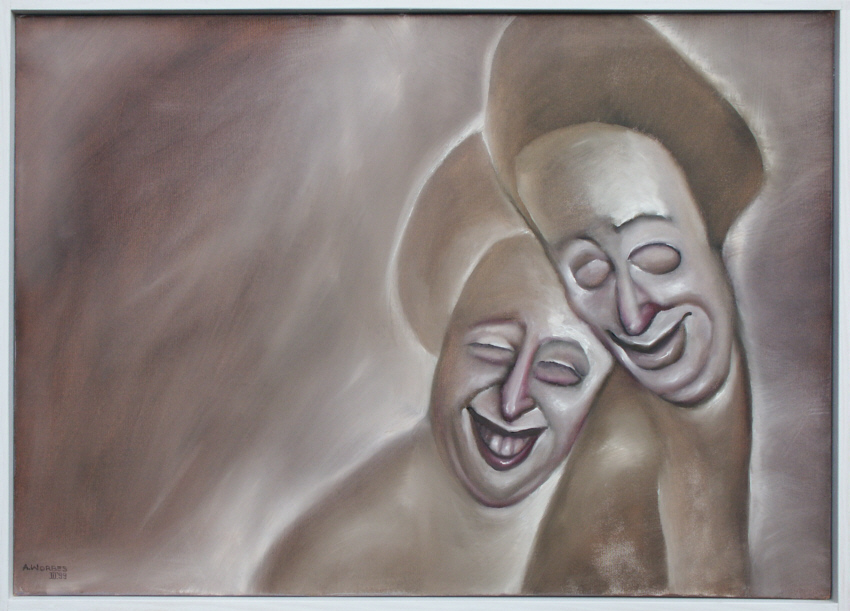 Prchen  50x70  l auf Leinwand